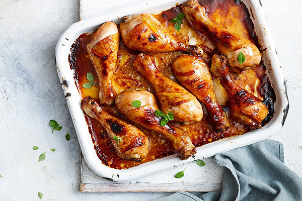 Sticky Chicken Drumsticks By Chef Tracey