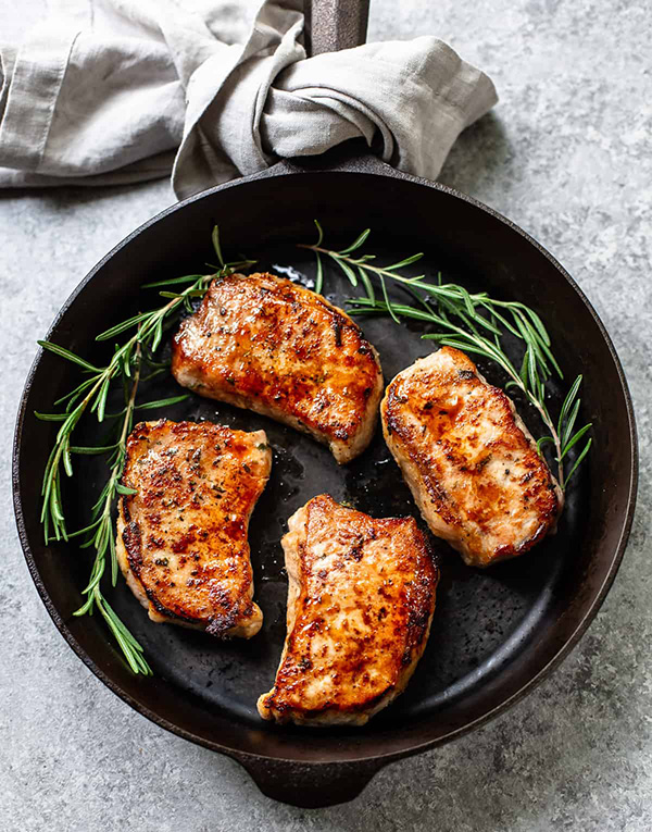 Rosemary and Garlic Pork Braai Chops By Chef Tracey
