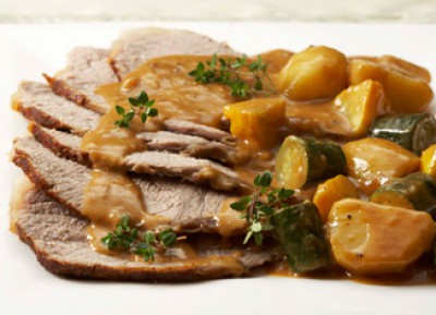 Aitchbone Roast with Sauce