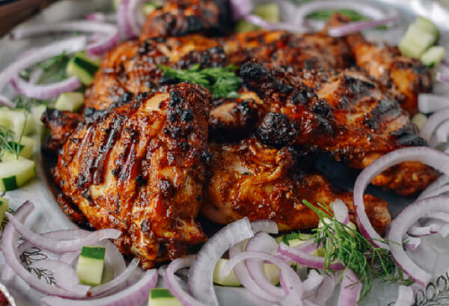 Whole Rosted Traditional tandoori chicken
