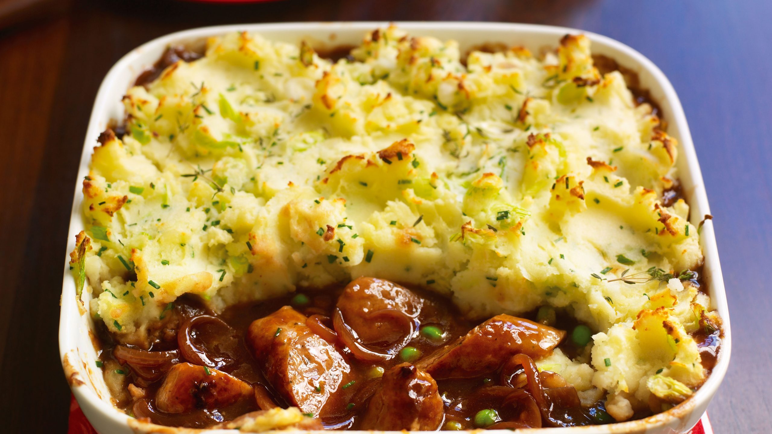 Sausage Mash Pie